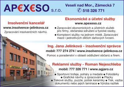 APEXESO s.r.o. - reklamní služby - Roman Nejeschleba