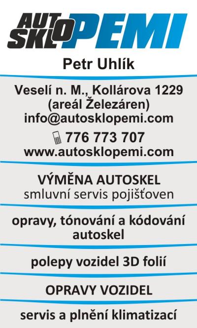 AUTOSKLO PEMI - Petr Uhlík - mobilní servis autoskel