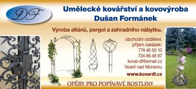 Formánek Dušan - opěry pro popínavé rostliny