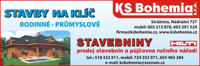 Stavebniny - KS Bohemia s.r.o.
