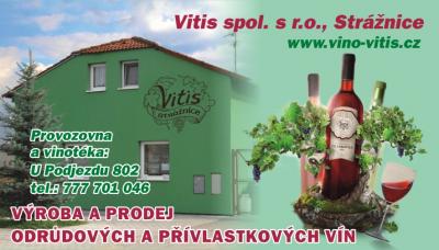 Vitis spol. s r.o. - výroba a prodej odrůdových a přívlastkových vín