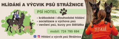 Hlídání a výcvik psů Strážnice