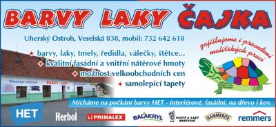 BARVY - LAKY - Milan Čajka