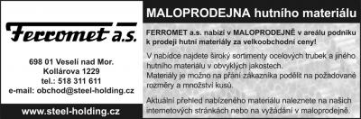 FERROMET a.s. - hutní materiál