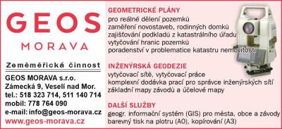 GEOS MORAVA s.r.o. - geodetické služby