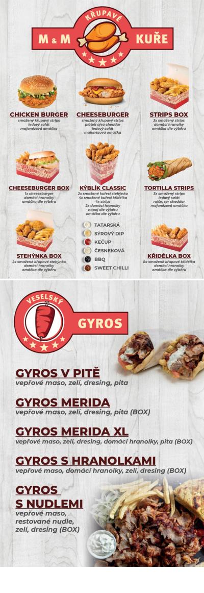 Veselský gyros - řecká specialita