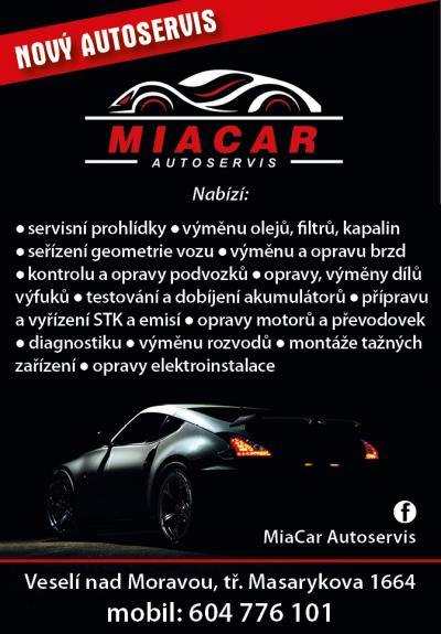 MiaCar Autoservis - Adam Smišovský