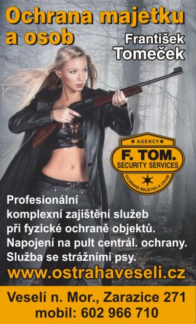 Ochrana majetku a osob - František Tomeček