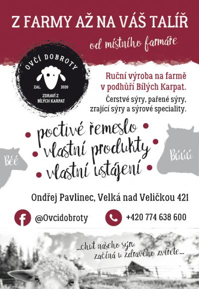 Ovčí dobroty - ruční farmářská výroba sýrových specialit