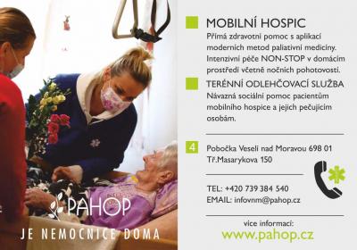 PAHOP, Zdravotní ústav paliativní a hospicové péče, z.ú. (Pobočka 4)