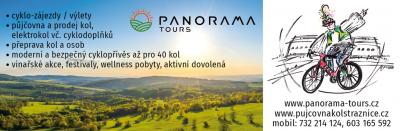 Půjčovna kol, elektrokol a cyklodoplňků - Panorama tours