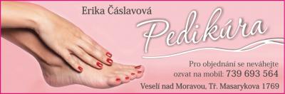 PEDIKÚRA - Erika Čáslavová