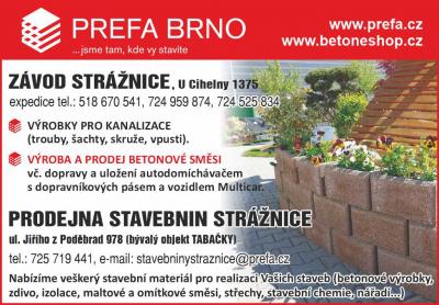 PREFA BRNO a.s. - závod Strážnice