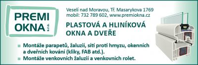 PREMI OKNA s.r.o. - plastová, hliníková okna a dveře