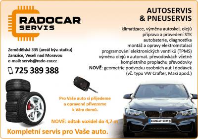 RADOCAR SERVIS s.r.o. - autoservis & pneuservis