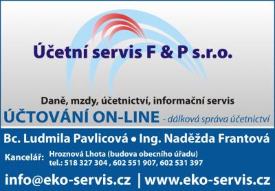 Účetní servis F & P s.r.o.