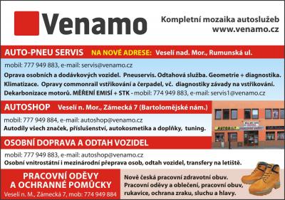 ODTAH VOZIDEL - VENAMO s.r.o.
