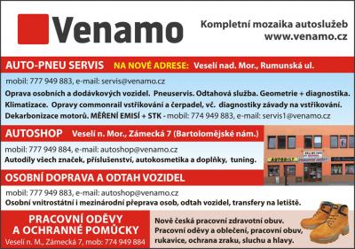 AUTO - PNEU SERVIS - VENAMO s.r.o. - Miroslav Soukup 