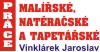 logo Malířské, natěračské a tapetářské práce, Jaroslav Vinklárek